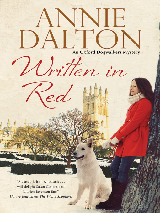 Title details for Written in Red by Annie Dalton - Available